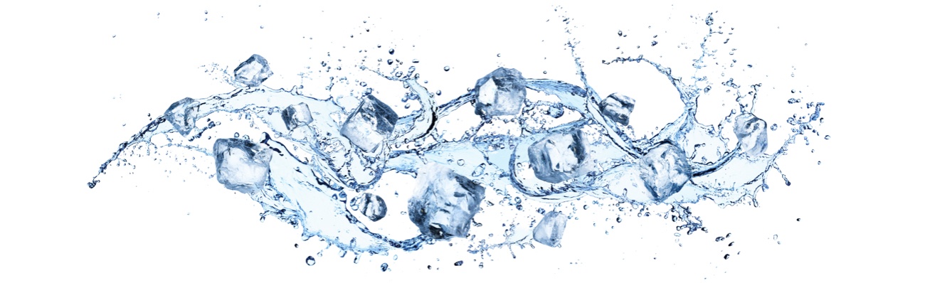 Floating water and ice graphic Floating water and ice graphic