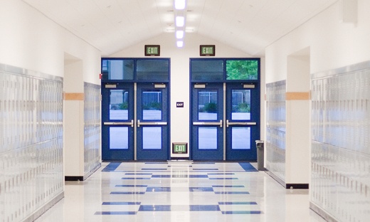 School Hallway